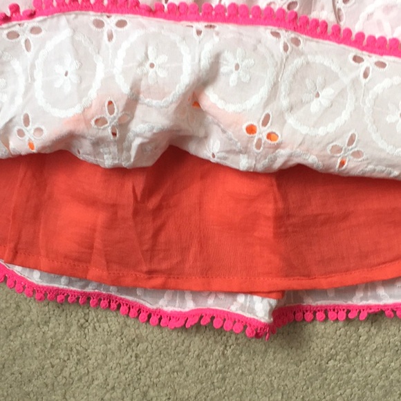 Girls Marabelle Tiered Eyelet Skirt NWOT 5 - Picture 3 of 3